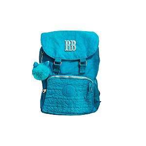 Mochila Rebecca Bonbon C/ Chaveiro de pompom Clio Azul