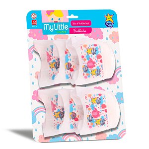 Kit 6 Fraldinhas para bebê reborn My little - Divertoys