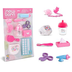 Brinquedo Acessórios para bonecas new born - Divertoys