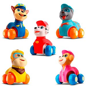 5 Brinquedos mordedor divertido para bebê - Divertoys