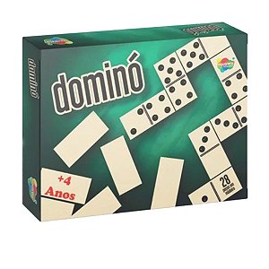 Kit de Jogos Dominó Xadrez e Damas - Shop Macrozao