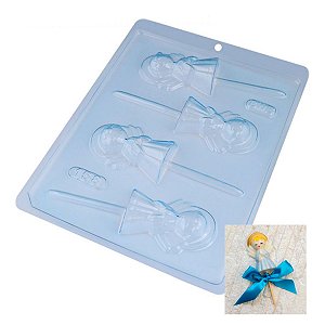 10Un Formas Chocolate Pirulito Formato de Anjo BWB Decoração