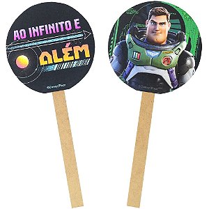 Kit Pick Decorativo Buzz Lightyear - 2 Unidades