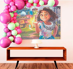 Painel de festa TNT encanto Piffer