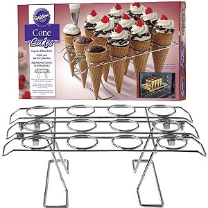 Suporte de cone Wilton 12 cavidades
