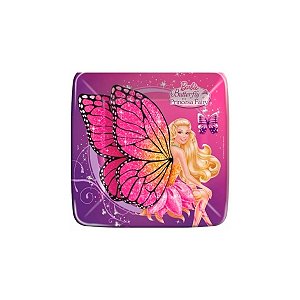 Prato Coração Barbie Butterfly 18cm C/ 8Un Regina