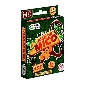 Jogo da Memória do Mico 2 em 156 Cartas - Pais e filhos