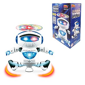 Brinquedo Super Robô Dançarino com Luzes e Som - Zoop Toys