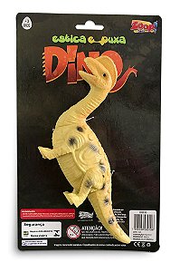 Dinossauro Estica E Puxa Amarelo
