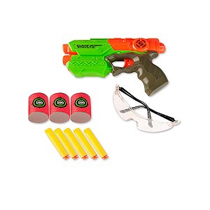 Arma de Ar Lançador de Projeteis Espuma Air Gun Zoop Toys