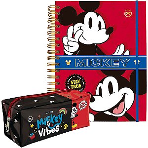 Kit Caderno Smart e Estojo Mickey – DAC