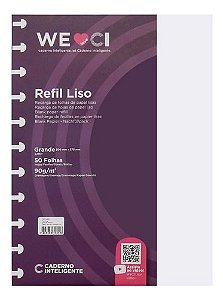 Refil Liso Grande 90g - Caderno Inteligente