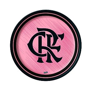 Prato Redondo Flamengo Rosa 18cm C/ 8Un Festcolor