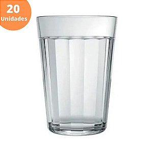 Copo Americano Acrílico - 190ml - 20 unidades