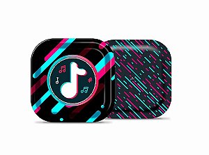 Prato Quadrado Music Move 18cm 8 und - Junco
