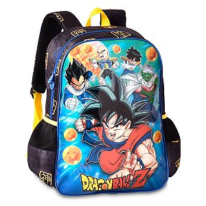 Mochila Costas Escolar Goku Dragon Ball Z - Clio