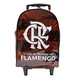 Mochila de Rodinhas Escolar Flamengo - Xeryus