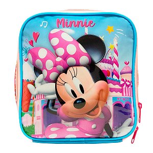 Lancheira Térmica Minnie Mouse Escolar Infantil - Xeryus