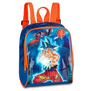 Lancheira Térmica Escolar Dragon Ball Super Goku Azul