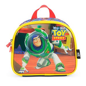 Lancheira Escolar Toy Story Térmica Buzz Vermelho - Luxcel