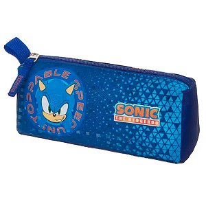 Estojo Sonic Necessaire Geomaze Azul - Pacific