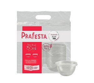 20 Potes Bowl 250ML - Prafesta