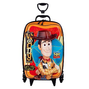 Mochila 3D de Rodinhas Infantil Toy Story Woody
