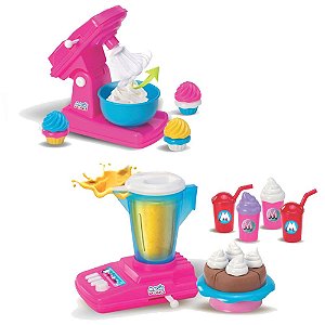 Kit Batedeira Liquidificador e acessórios - Magic Toys