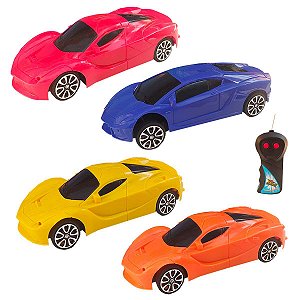 Carrinho Super Velozes Controle Remoto c/ 2 Funções