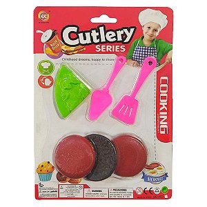 Brinquedo Cozinha Cutlery Series 6 Peças