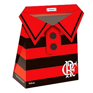 Caixa Camisa Aniversário Flamengo 8Un - Festcolor
