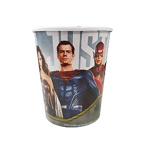 Copos Descartáveis Liga da Justiça 200ml C/ 7Un Festcolor