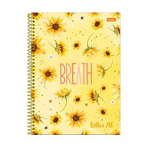 Caderno Argolado Univ Breath 160F 10 Materias - Foroni