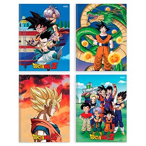 CADERNO DESENHO CD DRAGON BALL 60F