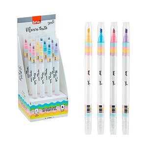 Kit Marca Soul texto Escreve e apaga Cores - 4un