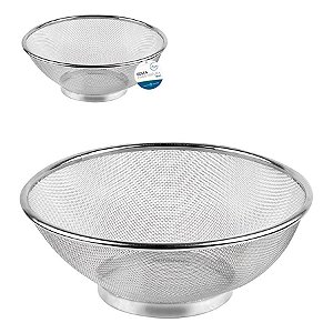 Escorredor de Alimentos e Frituras de Inox 22x9cm