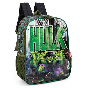 Mochila de Costas Hulk Marvel Preto - Luxcel