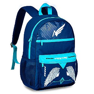 Mochila Clio Free Fire 2486 - Masculino - Azul