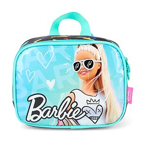 Lancheira Térmica Barbie Óculos Verde Escolar - Luxcel