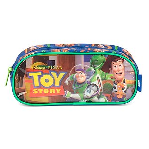 Estojo Toy Story Disney Verde Escolar - Luxcel
