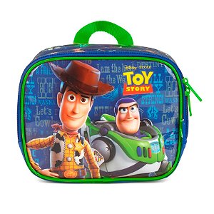 Lancheira Térmica Toy Story Disney Escolar Verde - Luxcel