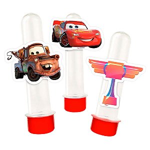 Mini Personagens Decorativos Carros Mcqueen 12Un - Regina