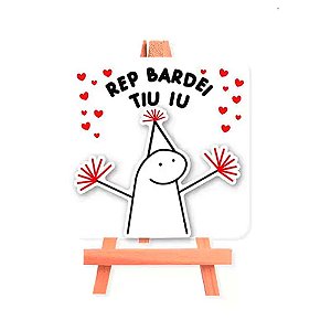 Mini Cavalete Flork Rep Bardei tiu iu - Grintoy