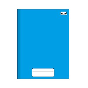 Caderno Brochura Azul 80 Folhas Pequeno - Tilibra