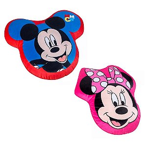 Kit Almofadas Mickey Mouse e Minnie Mouse Macias