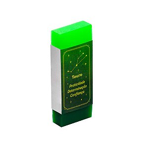 Borracha Signo Touro c/ Degrade Frases Verde - Tris