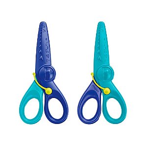 Tesoura Plástica Jacare Lâminas Plásticas 12cm - Maped