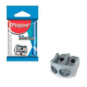 Apontador Classico de Metal 2 tamanhos - MAPED