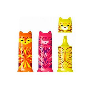Caneta Marca Texto Bichinhos Meninas 1Un 7cm