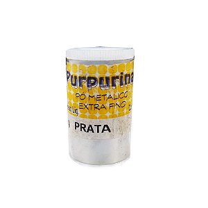 Purpurina Prata 5g - 1un